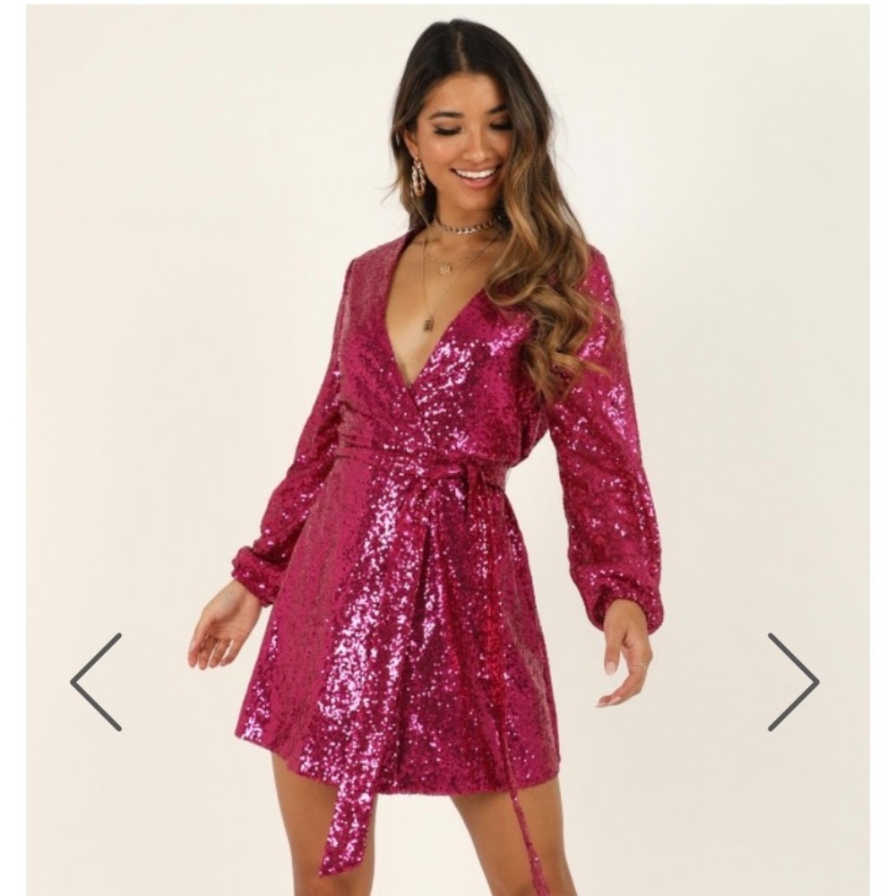 Showpo Wrap Dress